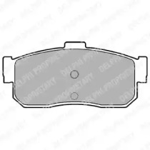 Комплект тормозных колодок DELPHI LP971