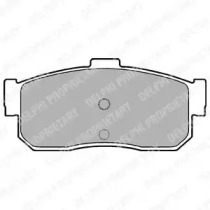 Комплект тормозных колодок DELPHI LP975