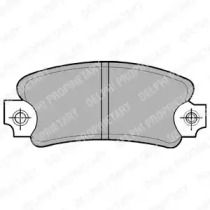 Комплект тормозных колодок DELPHI LP99