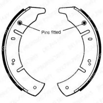 Комплект тормозных колодок DELPHI LS1090