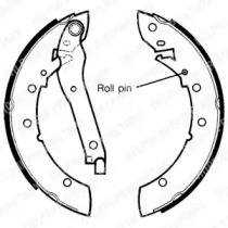 Комлект тормозных накладок DELPHI LS1280