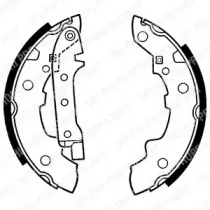 Комлект тормозных накладок DELPHI LS1392