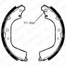 Комлект тормозных накладок DELPHI LS1406