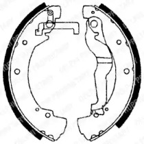 Комлект тормозных накладок DELPHI LS1656