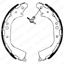 Комлект тормозных накладок DELPHI LS1709