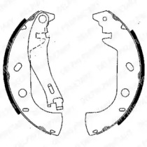 Комлект тормозных накладок DELPHI LS1847