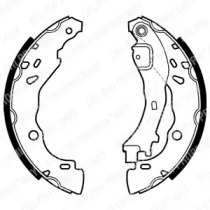 Комлект тормозных накладок DELPHI LS1975