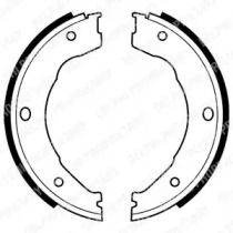 Комлект тормозных накладок DELPHI LS1982