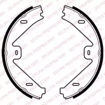 Комлект тормозных накладок DELPHI LS2036