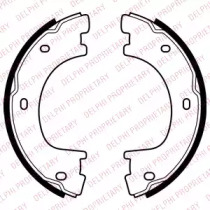 Комлект тормозных накладок DELPHI LS2054