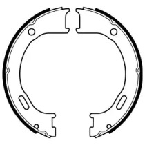 Комлект тормозных накладок DELPHI LS2076