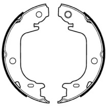 Комлект тормозных накладок DELPHI LS2122