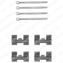 Комплектующие, колодки дискового тормоза DELPHI LX0032