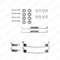 Комплектующие, тормозная колодка DELPHI LY1023