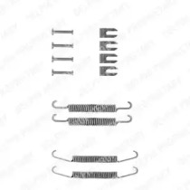 Комплектующие, тормозная колодка DELPHI LY1037