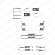 Комплектующие, тормозная колодка DELPHI LY1099