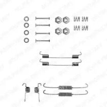Комплектующие, тормозная колодка DELPHI LY1117