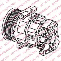 Компрессор DELPHI TSP0155951