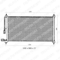 Конденсатор, кондиционер DELPHI TSP0225281