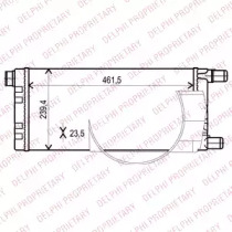 Теплообменник DELPHI TSP0524001