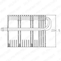 Испаритель DELPHI TSP0525002V