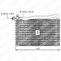 Испаритель DELPHI TSP0525007