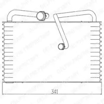 Испаритель, кондиционер DELPHI TSP0525015