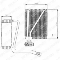 Испаритель DELPHI TSP0525146