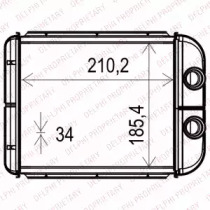 Теплообменник DELPHI TSP0525541