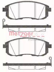 Комплект тормозных колодок METZGER 0293.14