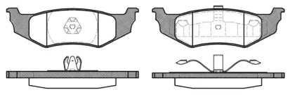 Комплект тормозных колодок METZGER 0482.40