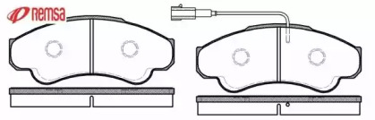 Комплект тормозных колодок METZGER 0959.01