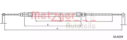 Трос METZGER 10.4234