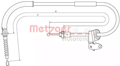 Трос METZGER 10.4302