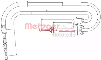 Трос METZGER 10.4305