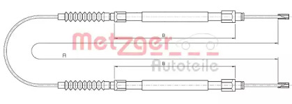 Трос METZGER 10.4731