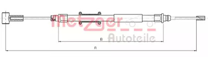 Трос METZGER 10.4745