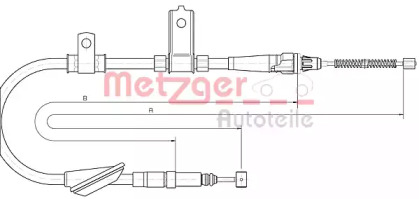 Трос METZGER 10.5156