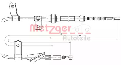 Трос METZGER 10.5233