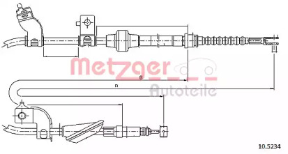 Трос METZGER 10.5234