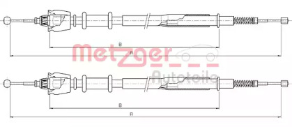 Трос METZGER 10.5235