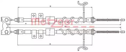 Трос METZGER 10.5335