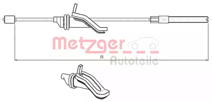 Трос METZGER 10.5369