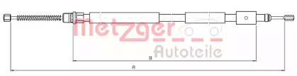 Трос METZGER 10.6031