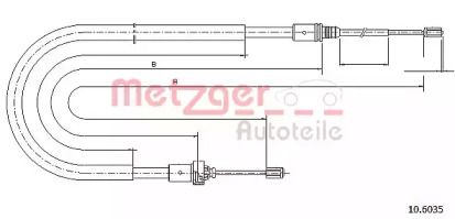 Трос METZGER 10.6035