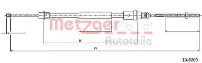 Трос METZGER 10.6203