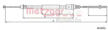 Трос METZGER 10.6212