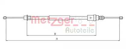 Трос METZGER 10.6215