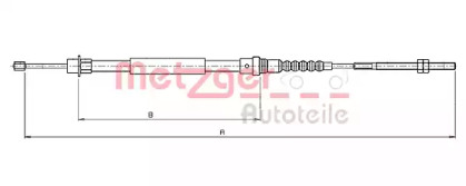 Трос METZGER 10.6216