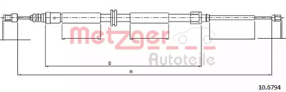 Трос METZGER 10.6794